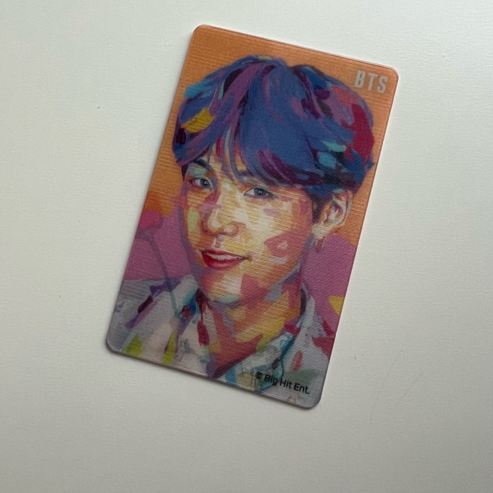 BTS x MTPR Official Yoongi Photo card